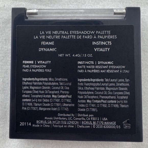 Chella - Mini la vie Neutral Eyeshadow Palette | NWT - Picture 6 of 8